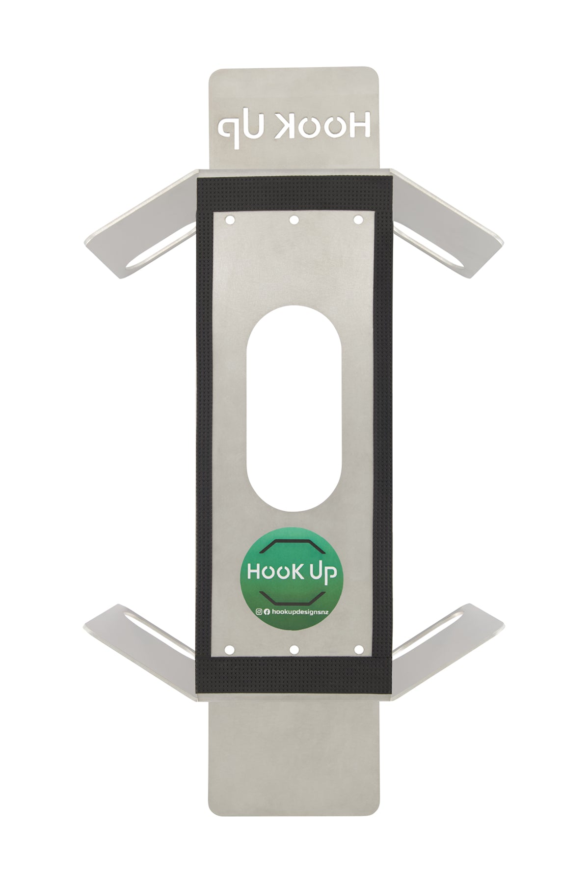 Hook Up Premium stainless steel garden hose reel rubber protection