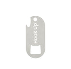 Hook Up stainless steel bottle opener